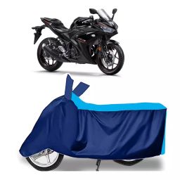 Auto Pearl Two Wheeler Cover for Yamaha YZF R3 - Cyan, Blue-picture-45