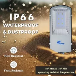 FORUS 30 W Led Street Light IP66 Cool White (Pack of 2) image 3