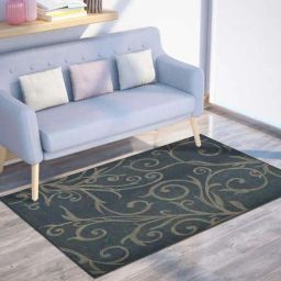Presto Grey Polyester Washable Carpet-32