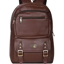 Pramadda Pure Luxury Men Solid Leather Backpack-picture-34