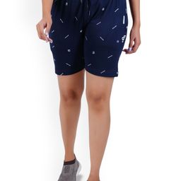FEEL TRACK Women Cotton Printed Shorts-picture-39