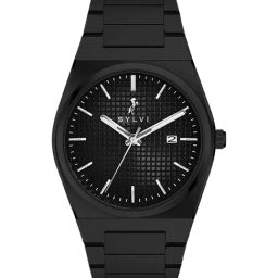 Sylvi 2370-Black-Black Professional EDGE Analog Watch for Men-48