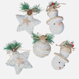 Little Surprise Box Christmas D¿cor White Unisex Tree Ornaments-image-87