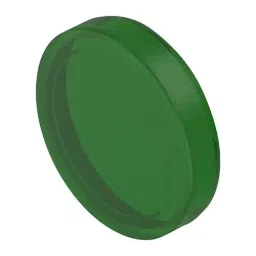 EAO ROUND LENS, GREEN, PLASTIC, 704.602.5-36