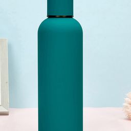 Little Surprise Box LLP Teal & Black Stainless Steel Double Water Bottle-750 ml-image-84