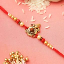 Aapno Rajasthan Divine Ganesha Rudraksh Rakhi-29
