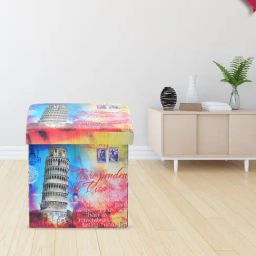 Nilkamal Pisa Multicolor Engineered Wood Folding Storage Ottoman-image-72