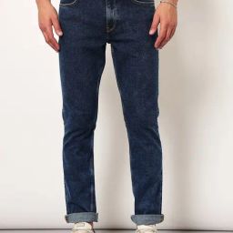 Lee Blue Cotton Regular Fit Jeans-image-74