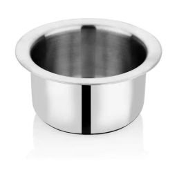 Bhalaria Silver Steel Triply Tope Flat Bottom 11 cm-image-52