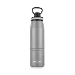 Pexpo Grey Stainless Steel Vacuum Insulated Water Bottle (740ml)-17