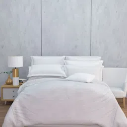 HAPPY HUES Off White 380 GSM Double Bed Blanket-image-73