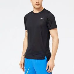 New Balance Black Regular Fit Printed Sports T-Shirt-image-84