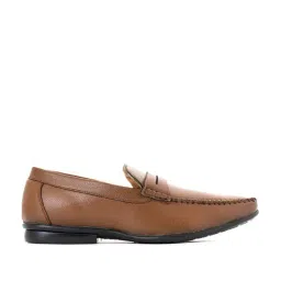 khadim Lazard by Khadims Men's Brown Formal Loafers-picture-9