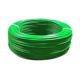 KEI Conflame 6 Sq.mm 1 Core Flame Retardant Low Smoke Halogen Industrial Cable Green (90 m)-image-50