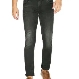 Lawman Pg3 Charcoal Slim Fit Jeans-image-1