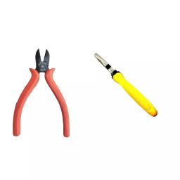 Sky Blue SBE_PLIER_COMBOS_COMBO_838 7.8 inch Stainless Steel Diagonal Plier (Pack of 2)-image-46