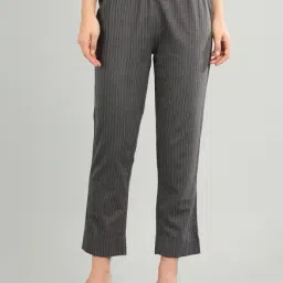 Aurelia Grey Striped Trousers-image-28