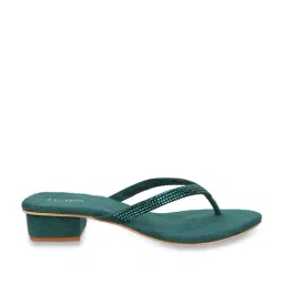 Metro Women's Green Thong Sandals-picture-26