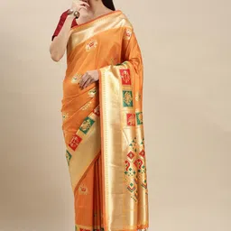flaher Woven Design Designer Banarasi Saree-picture-21