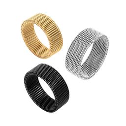 MEENAZ Men Set Of 3 Silver-Plated Band Finger Rings-4
