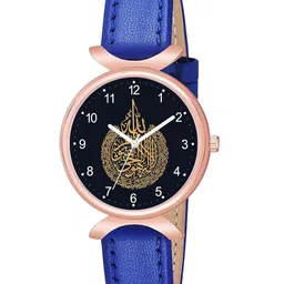 Gopal Shopcart Unisex Embellished Dial & Leather Textured Straps Analogue Watch-picture-26