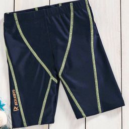 Rovars Swimming Trunks Solid- Navy Blue-image-30