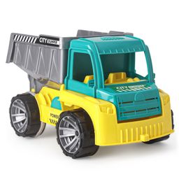 United Agencies City Dumper Friction Power  - Blue and White-37