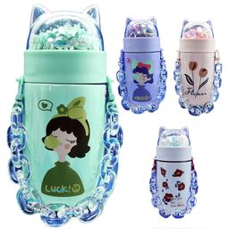 Bunie Cartoon Theme Insulated Water Bottle 280 ml Pack of 1 Random Color & Print-1