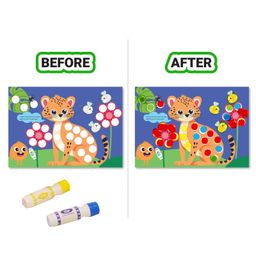 My House Teacher Blob goes to Zoo - Jumbo Dot Markers activity Set image 3