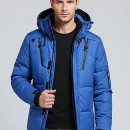 Mast & Harbour Hooded Quilted Jacket-picture-8