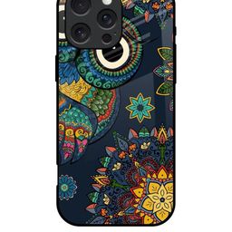 QRIOH Quirky Printed iPhone 16 Pro Back Case Mobile Accessories-image-42
