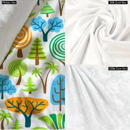 ArtzFolio Printed Rectangular Velvet Table Runner image 3