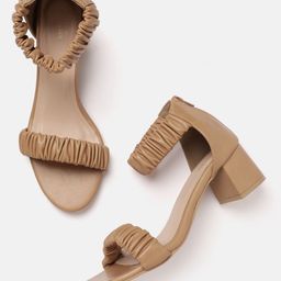 Van Heusen Open Toe Block Heels-10