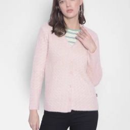 Crimsoune Club Pink Cardigan-39