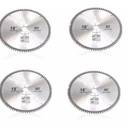 Greenleaf 80 Teeth Carbon Steel Silver TCT Blade for Brush Cutter, MTAK-AC-BR-939-4 (Pack of 4)-picture-7