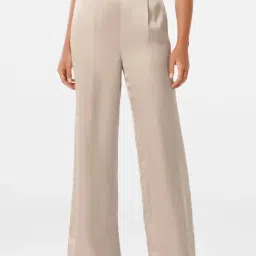 Forever New Light Beige Regular Fit High Rise Pants-picture-49