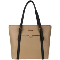 Carlton London Beige Solid Medium Tote Handbag-44