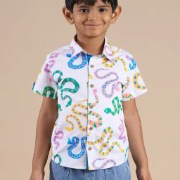 Lil Drama Kids Multicolor Printed Shirt-picture-47