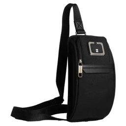 Scarters Black Textured Extra Small Cross Body Bag-image-102