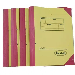 GENERIC Special Cobra File with Cloth Coated Boundary 310 GSM Yellow Color (Pack of 10)-27