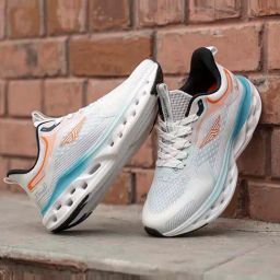 Red Tape Men's Flow + White Running Shoes-image-80