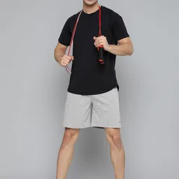 Alcis Slim Fit Yoga Sports Shorts-image-43