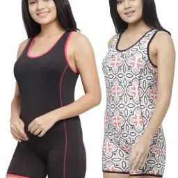 N-Gal Multicolor Swimsuit (Pack Of 2)-image-97