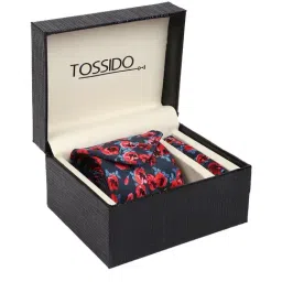 Tossido Multi Printed Necktie and Pocket Square Set For Men-picture-11