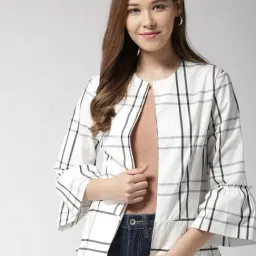 Sera White Checks Blazer-picture-30