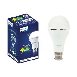 Philips PHI-EMB-12W-6500K-B22 12W B22 Inverter Emergency LED Bulb (White)-image-3