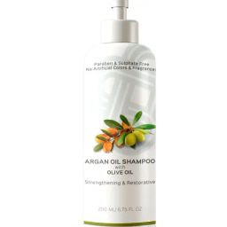 Teal & Terra Green Argan Oil Shampoo with Olive Oil for Hair Strengthening - 200 ml-40