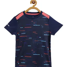ALCIS Kids Navy Printed T-Shirt-image-87