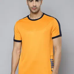 ALCIS Yellow Round Neck T-Shirt-image-50