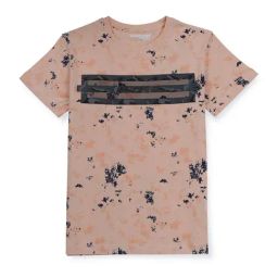 Gini & Jony Kids Pink Cotton Printed T-Shirt-image-15